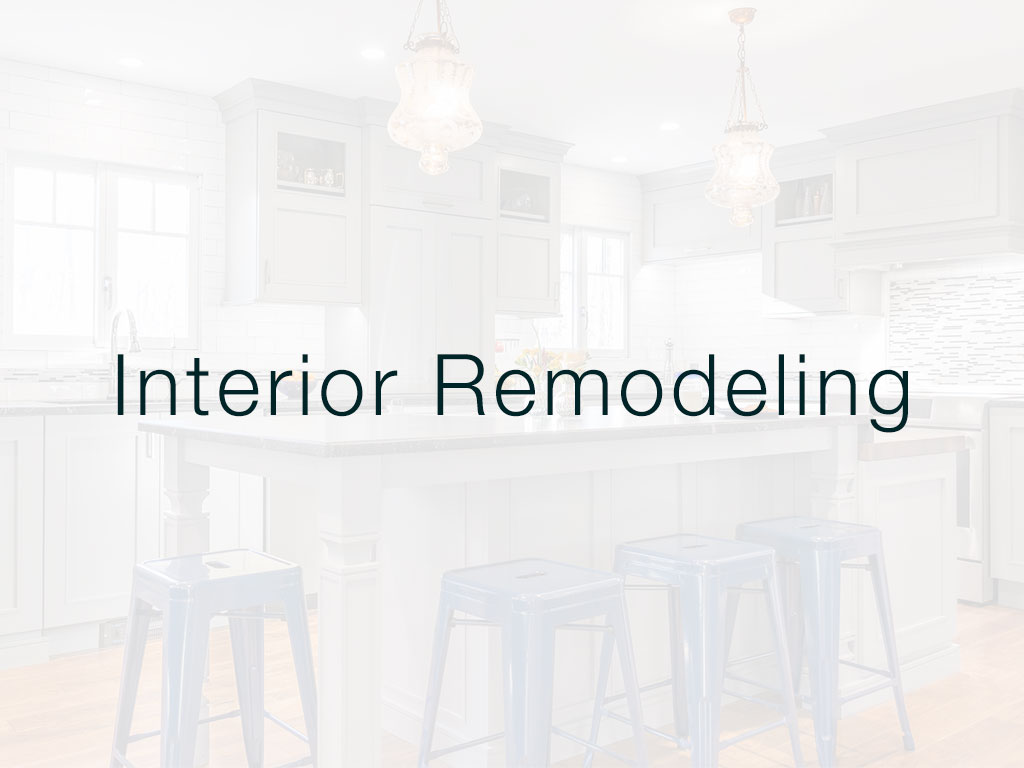 SO Design Collective Services: Interior Remodeling
